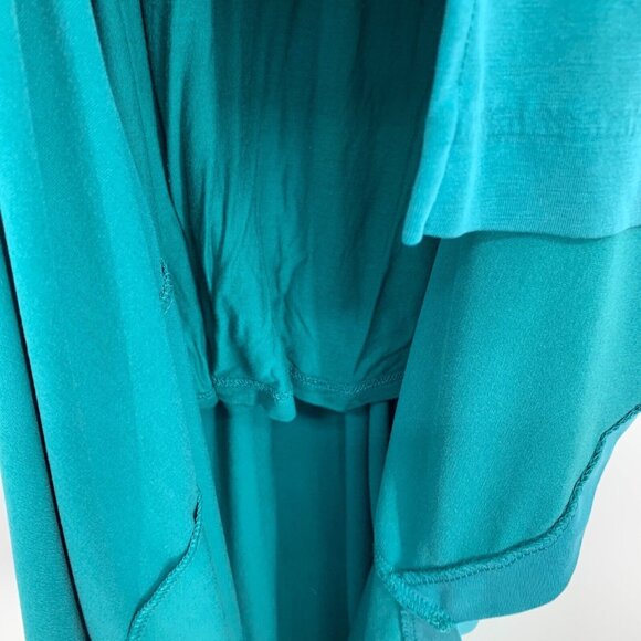 Anthropologie Maeve Dress Azores Teal Midi Modal Sleeveless - Picture 12 of 12